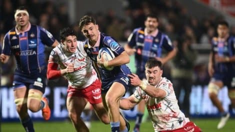 Rugby: Bordeaux-Bègles domine les Scarlets 50-21
