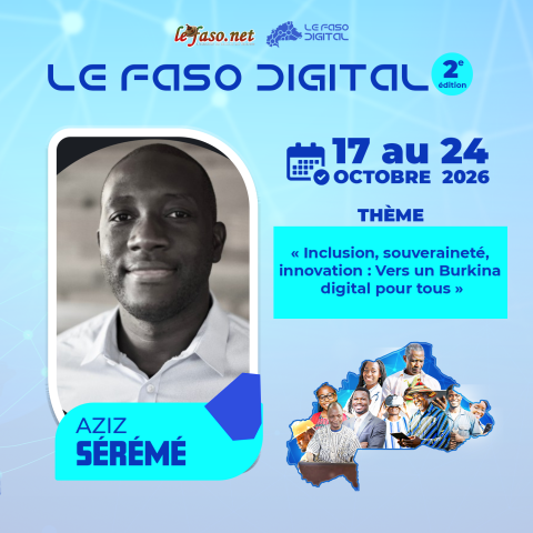 Burkina : Aziz Sérémé veut rendre l'IA accessible à 1 000 Burkinabè